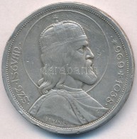 1938. 5P Ag 'Szent István' T:2- Ph., Karc - Non Classificati