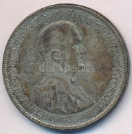 1930. 5P Ag 'Horthy Jobbra' T:3 ErÅ‘s Patina, Karc - Zonder Classificatie