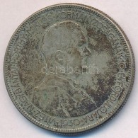 1930. 5P Ag 'Horthy Jobbra' T:3 ErÅ‘s Patina - Non Classificati