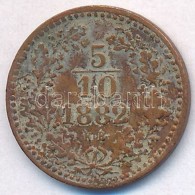 1882KB 5/10kr Cu T:2,2- Patina
Adamo M3.1 - Ohne Zuordnung