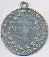 1786G 20kr Ag 'II. József' (füllel 6,5g) T:2- Fül
Huszár: 1882., Unger III.: 1329.c - Zonder Classificatie