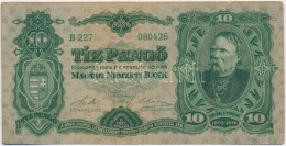 1929. 10P 'Deák Ferenc' T:III,III-
Adamo P8 - Non Classés