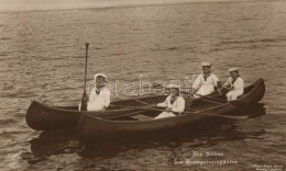 ** T1 Die Söhne Des Kronprinzenpaares / Sons Of Prussian Crown Prince Wilhelm, Boat Trip - Ohne Zuordnung