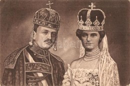 ** T2/T3 IV. Károly és Zita Királyné / Charles IV And Zita (EK) - Non Classés
