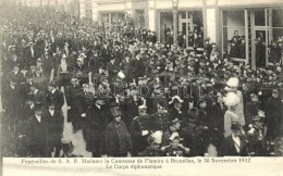 ** T1 1912 Brussels, Bruxelles; Funérailles De SAR Madame La Comtesse De Flandre, Corps Diplomatique /... - Non Classificati