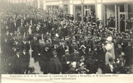 ** T1 1912 Brussels, Bruxelles; Funérailles De SAR Madame La Comtesse De Flandre, Corps Diplomatique /... - Ohne Zuordnung