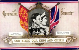 ** T1/T2 Coronation Souvenir, George VI And Elizabeth - Non Classificati