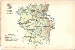 ** T4 Ugocsa Vármegye Térképe, Károlyi Gy. Kiadása / Map Of Ugocsa County (EM) - Ohne Zuordnung