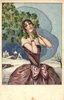 T2 Italian Art Postcard, Lady, Degami 1078. S: Bonora - Zonder Classificatie