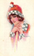 T2 Art Deco Postcard 'Erkal' Nr. 343/5 S: Usabal - Non Classificati