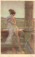 ** T1/T2 Gently Erotic Italian Art Postcard, CMD 1061-1 Artist Signed - Zonder Classificatie