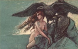 ** T2 Gently Erotic Italian Art Postcard S: Adelina Zandrino (fl) - Unclassified