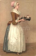 ** T2 The Chocolate Girl, Misch & Co. World's Galleries Series No. 1069. Litho S: Jean-Étienne Liotard - Sin Clasificación