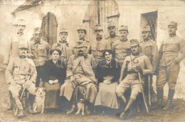 T2/T3 K.k.2. Marschbaon Des Landw. I.R. Nr. 1. / WWI K.u.K. Soldiers Group Photo (EK) - Non Classés