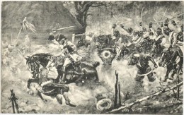 T2/T3 Siegreiche Attacke Der Savoyendragoner Am Altschantzpass 1788, Verlag K. Hahn / Victorious Attack Of The... - Non Classés