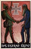 ** T2/T3 Das Eiserne Kreuz / WWI German Military Propaganda S: HR - Non Classés