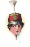 ** T2 Hungarian Hussar Lady, F. H. & S. W. IX. Nr. H 232. S: O. J. Romann - Ohne Zuordnung