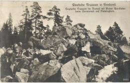 * T2/T3 Deutsche Truppen In Finnland, Im Kampf Mit Roten Gardisten Beim Vormarsch Auf Helsingfors / German Troops... - Unclassified