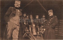 ** T2/T3 Skopje, Üsküb; The Captured Turkish Howitzer Canons In Skopje, WWI Soldiers (EB) - Unclassified