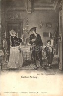 ** T2 1899 Sabbat-Anfang. Verlag U. Eigentum A. J. Hoffmann / Shabbat, Judaica S: M. Oppenheim - Zonder Classificatie