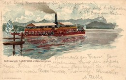 T2/T3 Salondampfer Luitpold Am Stamberger See, Gegenfurtner's Verlag No. 20. / German Cruise Ship, Litho - Sin Clasificación