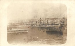 ** T2/T3 Pola, Austro-Hungarian Navy Port, Battleships, Cruisers, Photo (EK) - Unclassified