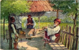 ** T2/T3 Bosnia And Hercegovina, Folklore, Cafe - Ohne Zuordnung