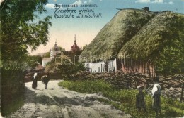 T2/T3 Krajobraz Wiejski / Russische Landschaft / Russianf Village, Folklore (EK) - Non Classés