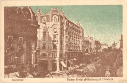 ** T2/T3 Bucharest, Bucuresti; Palace Hotel Si Bulevardni Elisabeta / Hotel, Boulevard (EK) - Ohne Zuordnung