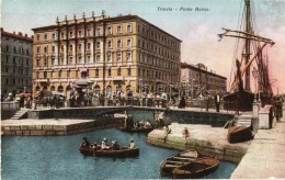 ** T2 Trieste, Ponte Rosso / Canal, Bridge, Ships - Zonder Classificatie