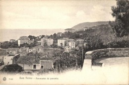 ** T1/T2 San Remo, Sanremo; Panorama Da Ponente / General View - Zonder Classificatie