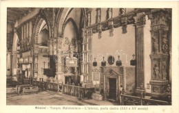 ** T2 Rimini, Tempio Malatestiano / Church, Interior - Zonder Classificatie