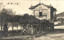 T2/T3 Porto Maurizio, Terrazze Del Ristorante Des Rochers Rouges / Restaurant, Photo (EK) - Non Classificati