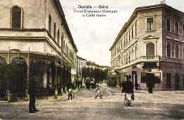 T2/T3 Gorizia, Görz; Corso Francesco Giuseppe, Caffé Teatro / Corso, Café, Tram (fa) - Ohne Zuordnung