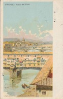 T2/T3 Firenze, Veduta Dei Ponti / The Old Bridge, Litho (EK) - Non Classificati