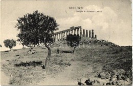 * T2 Agrigento, Girgenti; Tempio Di Giunone Lacinia / Temple Of Juno Lacinia - Zonder Classificatie