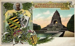 * T2 1908 Leipzig, Völkerschlacht-Nationaldenkmal, Restaurant Zum Völkerschlachtdenkmal Von Paul Weise;... - Zonder Classificatie