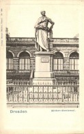 ** T3 Dresden, Weber Denkmal / Statue Of Carl Maria Von Weber (EB) - Zonder Classificatie