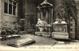 ** T2 London, The Middle Temple, The Tomb Of Oliver Goldsmith - Non Classés
