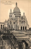 ** T3/T4 Paris, Le Sacre Coeur De Montmartre, Funiculaire, Chocolat-Menier / Funicular, Chocolate Shop (Rb) - Unclassified