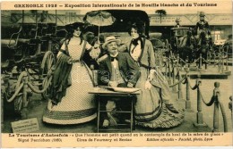 ** T1 1925 Grenoble, Exposition Internationale De La Houille Blanche Et Du Tourisme, Le Tourisme D'Autrefois /... - Sin Clasificación