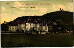 * T3 Most, Brüx; Kaiser Franz Josef I. Jubilaums-Bezirkswaisenhaus / Jubilee District Orphanage (Rb) - Ohne Zuordnung