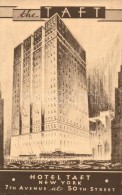 ** T2/T3 New York, Hotel Taft  (EK) - Zonder Classificatie