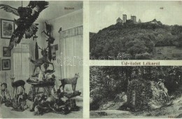 T3 Léka, Lockenhaus; Vár, Pálkút, Múzeum BelsÅ‘ / Castle, Museum Interior, Well... - Ohne Zuordnung