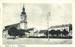 T2/T3 Lajtabruck, Bruck And Der Leitha; Hauptplatz / Main Square - Non Classés