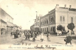 T4 Versec, Vrsac; Városház Utca, Kiadja Glaser Sándor / Rathausgasse / Street (vágott /... - Sin Clasificación