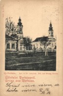 T2 1899 Újverbász, Verbász, Vrbas; Református és Evangélikus Templom /... - Unclassified