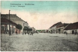 T2 Fehértemplom, Ung. Weisskirchen, Bela Crkva; FÅ‘ Utca, Kiadja Demeter Moldovan / Main Street - Non Classés