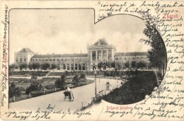 T4 Zagreb, Drzavni Kolodvor, Stengel & Co. / Railway Station, Floral, Art Nouveau (b) - Unclassified