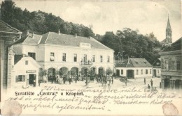 * T3 Krapina, Központi Szálloda / Svratiste Central / Central Hotel, Shops (Rb) - Ohne Zuordnung